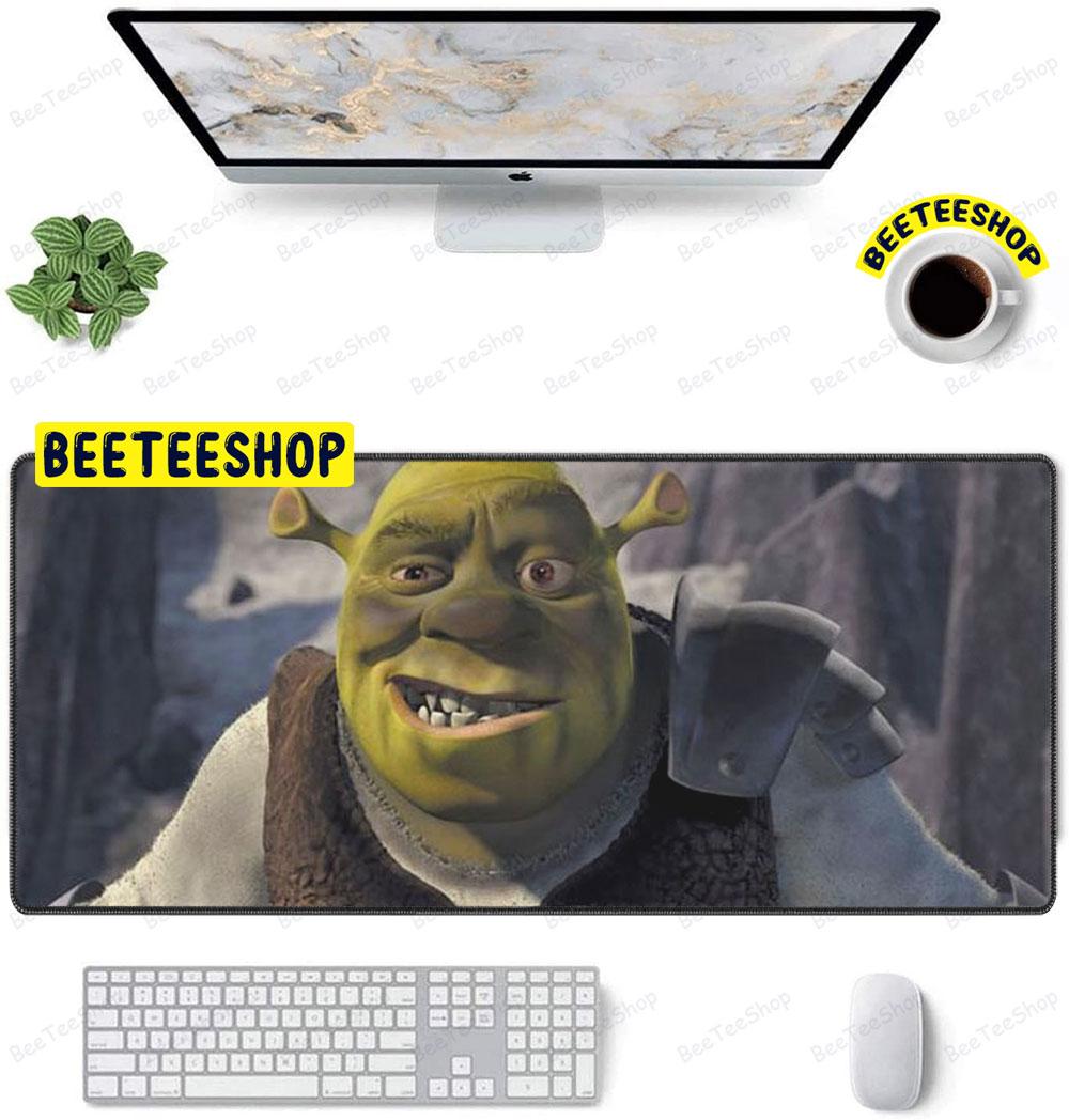 Funny Scared Shrekless Halloween Beeteeshop Mouse Pad