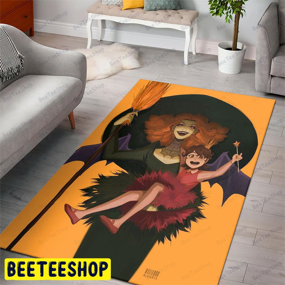 funny Scary Godmother Halloween Spooktakular Beeteeshop Rug Rectangle