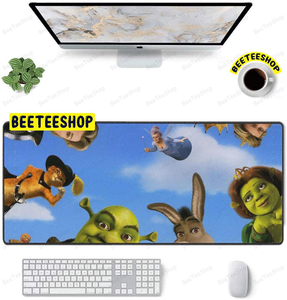 Funny Team Scared Shrekless Halloween Beeteeshop Mouse Pad