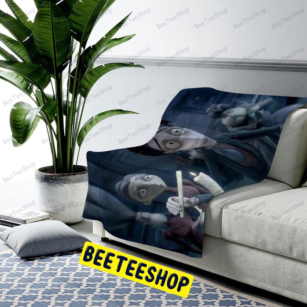 Funny Victor Van Dort The Corpse Bride Halloween Beeteeshop US Cozy Blanket