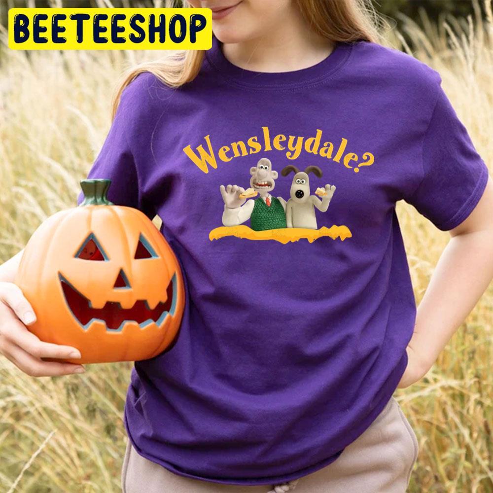 Funny Wallace & Gromit The Curse Of The Were-Rabbit Halloween Beeteeshop Trending Unisex T-Shirt