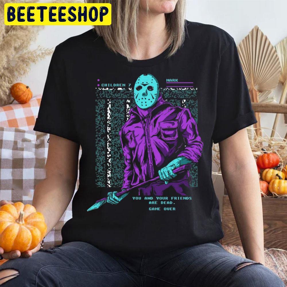 Game Over Jason Voorhees Halloween Beeteeshop Trending Unisex T-Shirt