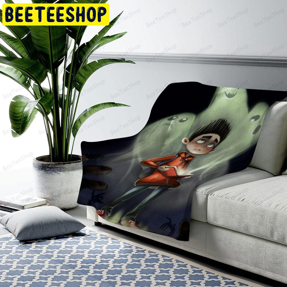 Ghost Paranorman Halloween Beeteeshop US Cozy Blanket