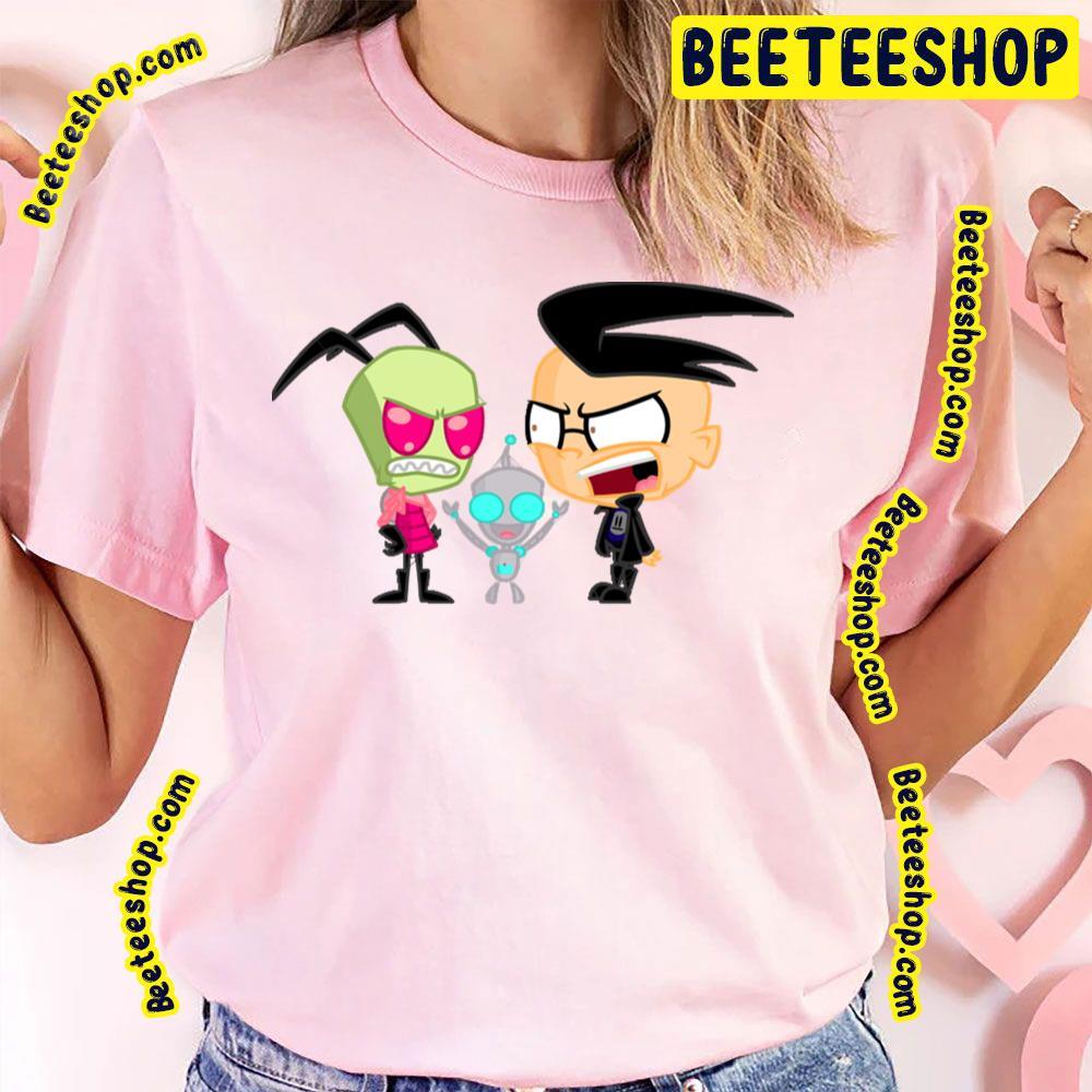 Gir And Dib Invader Zim Beeteeshop Trending Unisex T-Shirt