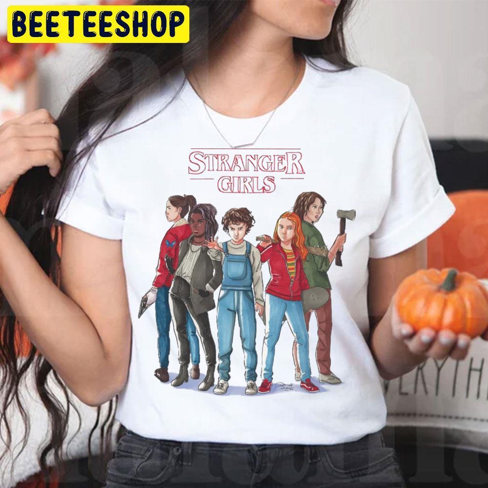 Girl Stranger Things Halloween Beeteeshop Trending Unisex T-Shirt