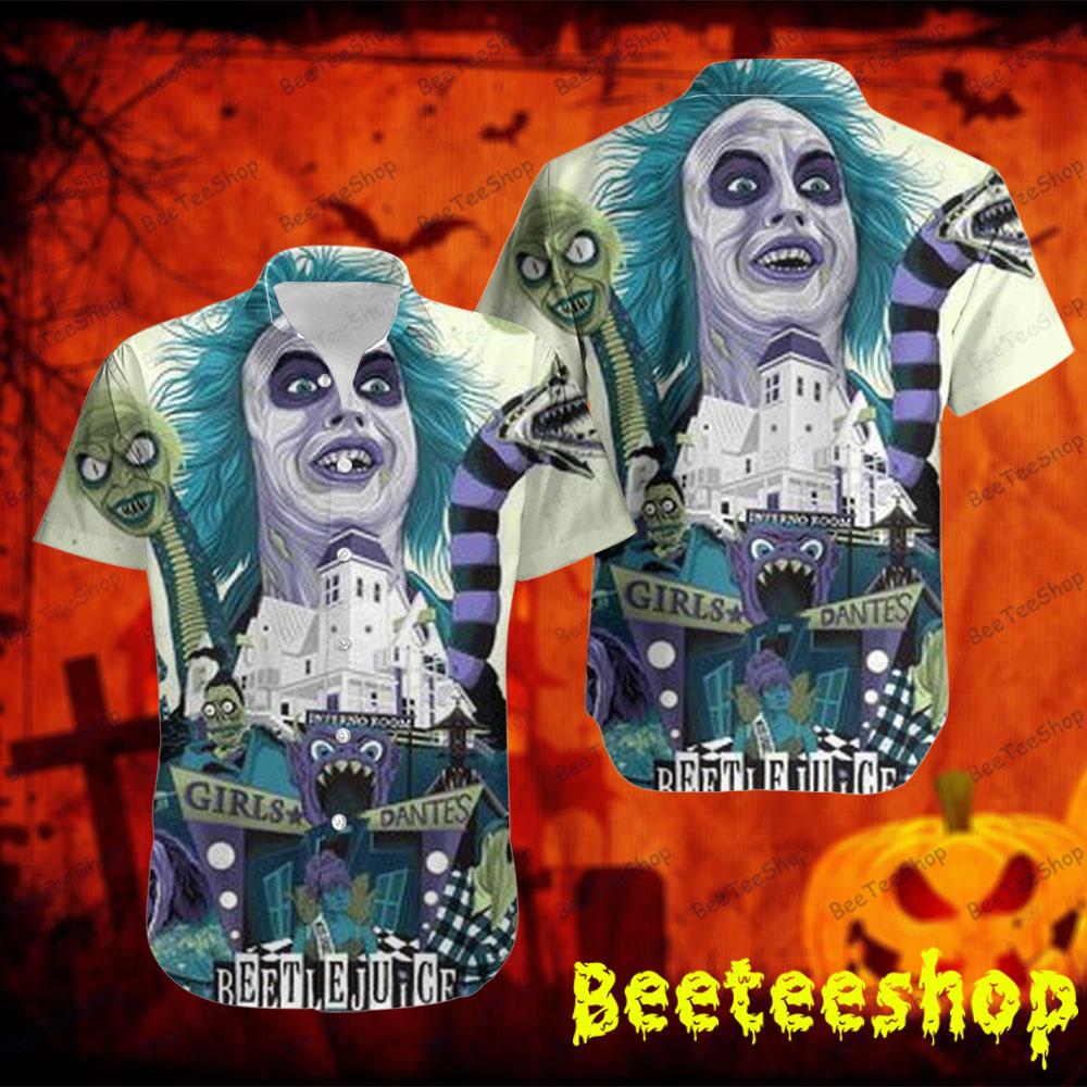 Girls Dantes Beetlejuice Halloween Beeteeshop Hawaii Shirt