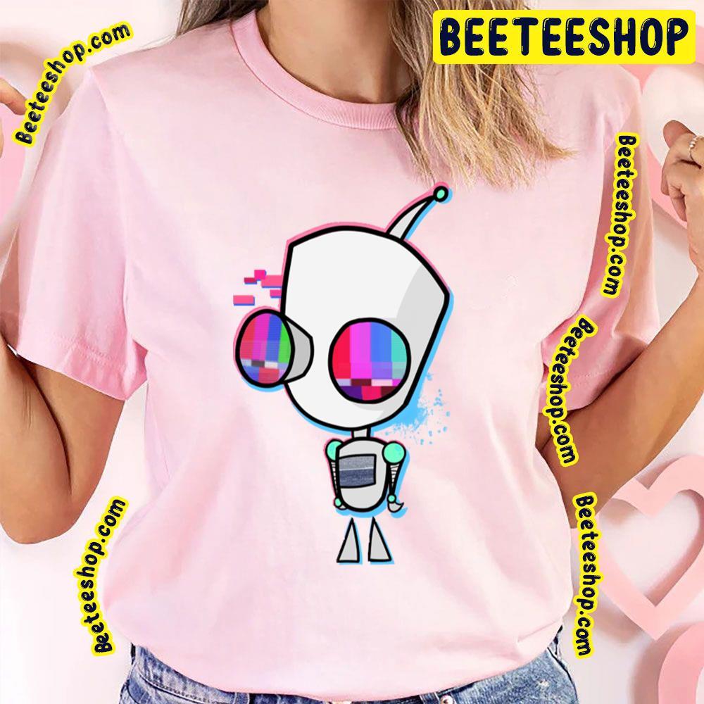 Glitch Gir Invader Zim Beeteeshop Trending Unisex T-Shirt