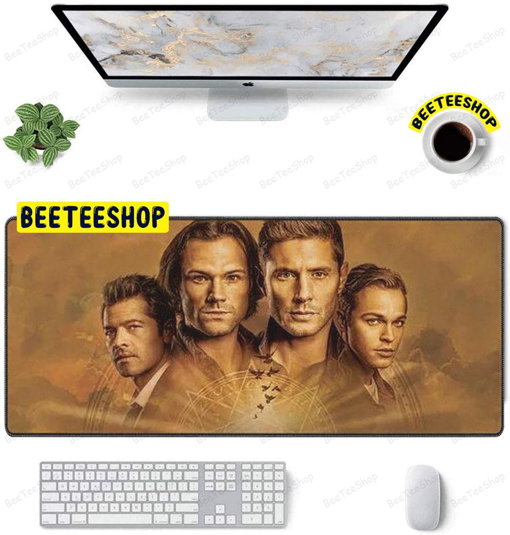 Gold Style Supernatural Halloween Beeteeshop Mouse Pad