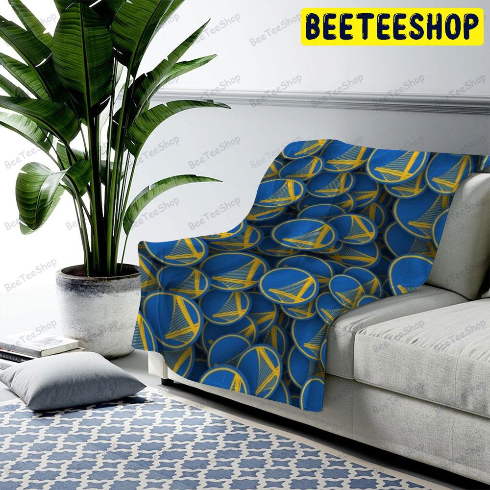 Golden State Warriors 22 American Sports Teams Beeteeshop US Cozy Blanket