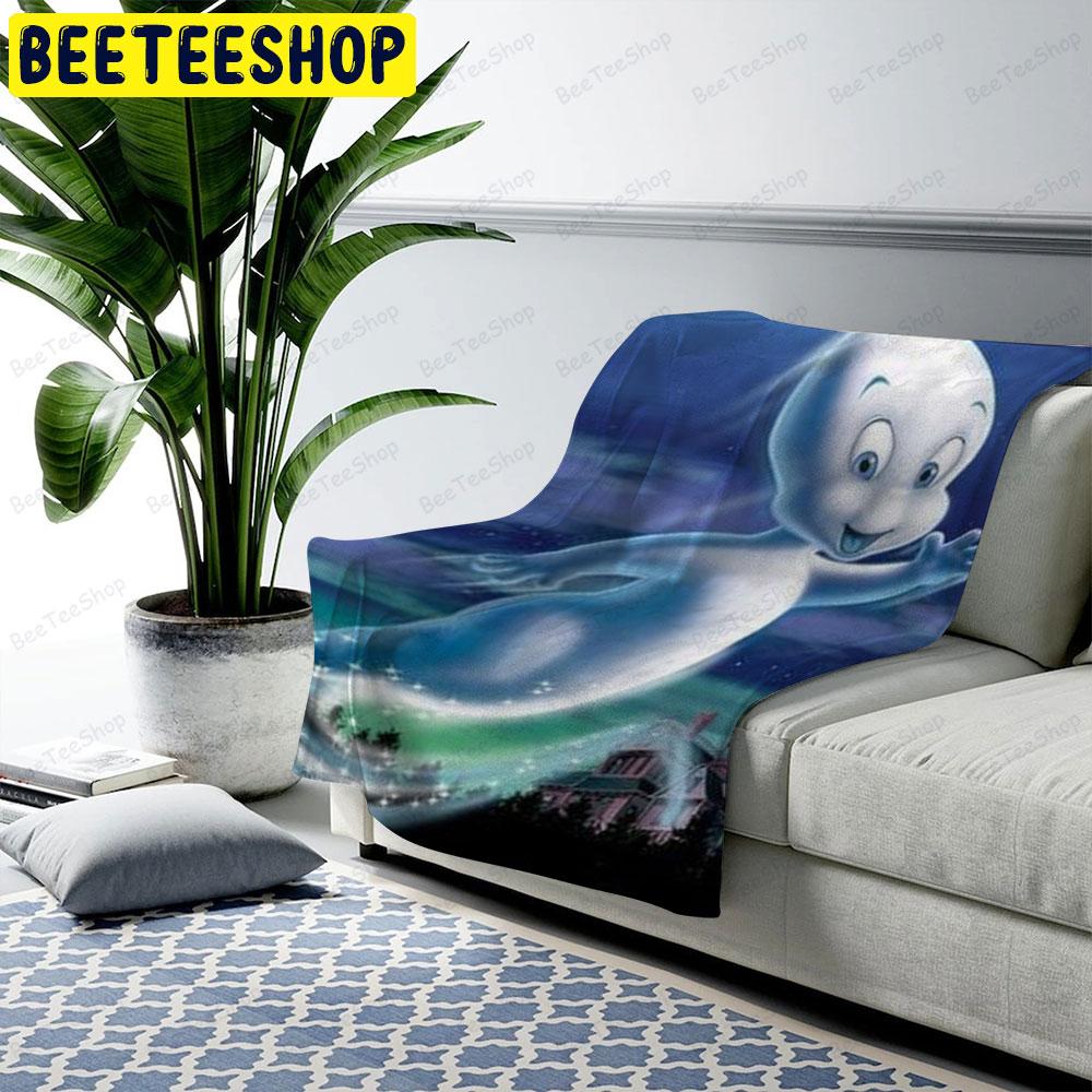 Goodbye Casper Halloween Beeteeshop US Cozy Blanket