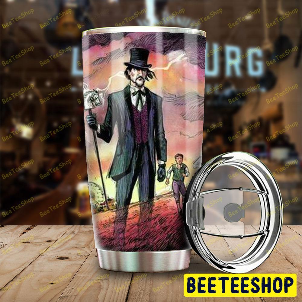 Graphic Mr.Dark Something Wicked This Way Comes Halloween Beeteeshop Tumbler