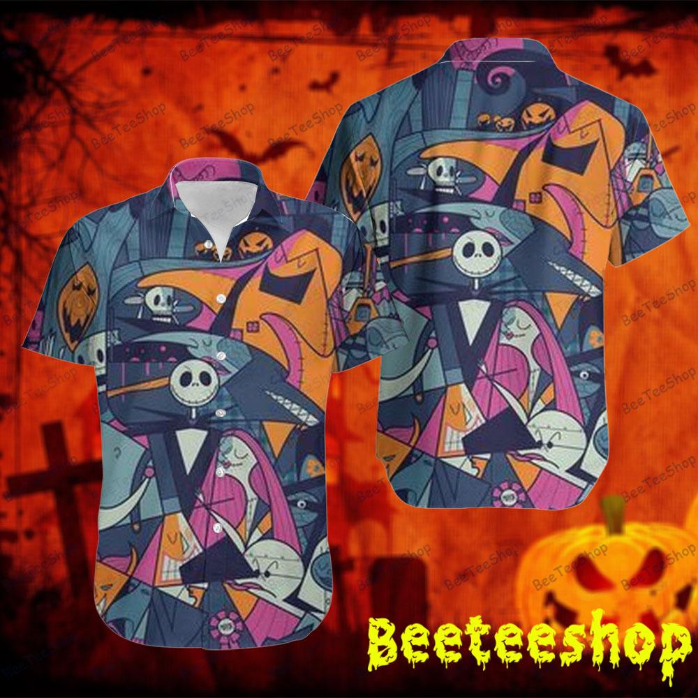 Graphic The Nightmare Before Christmas Halloween Beeteeshop Hawaii Shirt