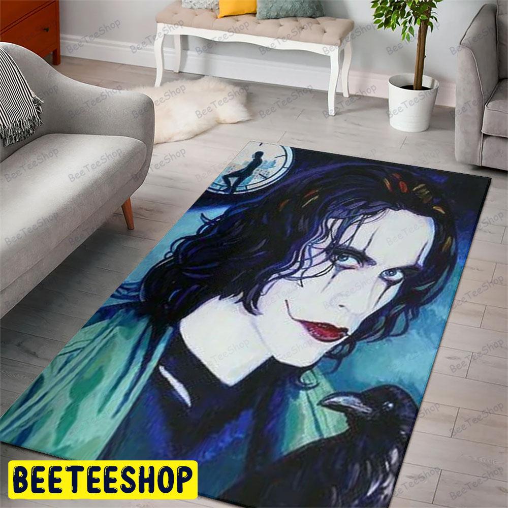 Graphic Top Dollar The Crow Halloween Beeteeshop Rug Rectangle