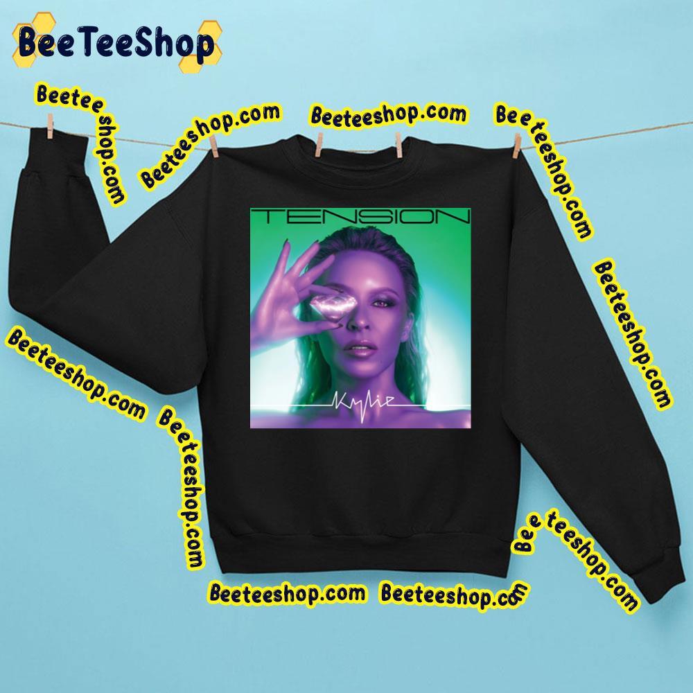 Green Art Kylie Minogue Tension 2023 Album Beeteeshop Trending Unisex Sweatshirt