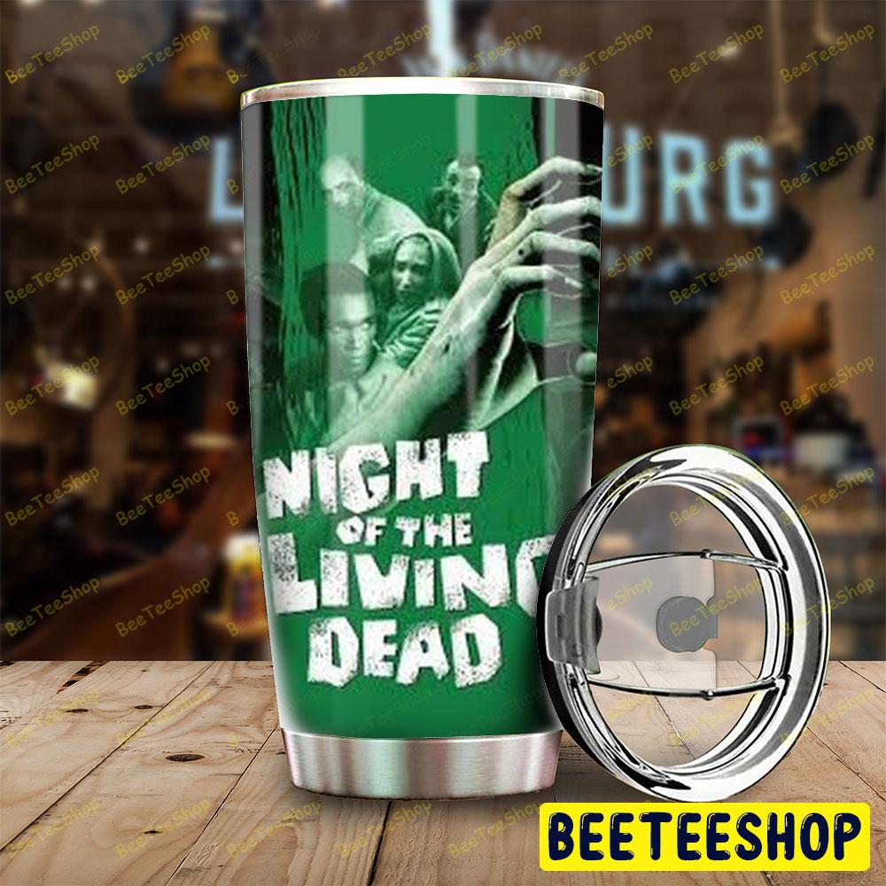 Green Art Movie Night Of The Living Dead Halloween Beeteeshop Tumbler