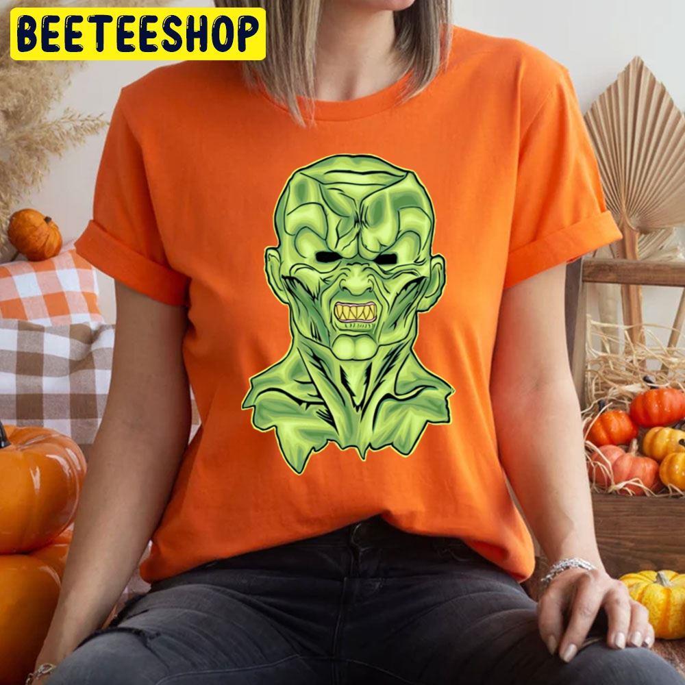 Green Horror Haunted Mask Version Goosebumps Halloween Beeteeshop Trending Unisex T-Shirt