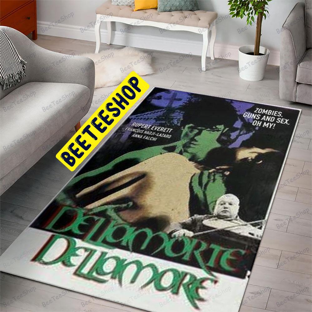 Green Logo Dellamorte Dellamore Halloween Beeteeshop Rug Rectangle