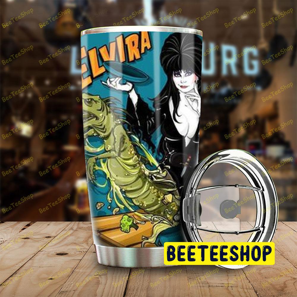 Green Moster Elvira Mistress Of The Dark Halloween Beeteeshop Tumbler