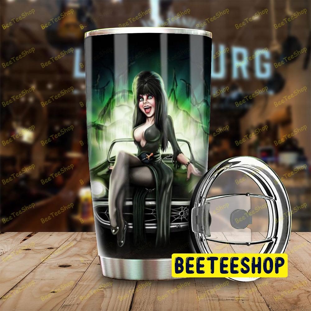 Green Show Elvira Mistress Of The Dark Halloween Beeteeshop Tumbler