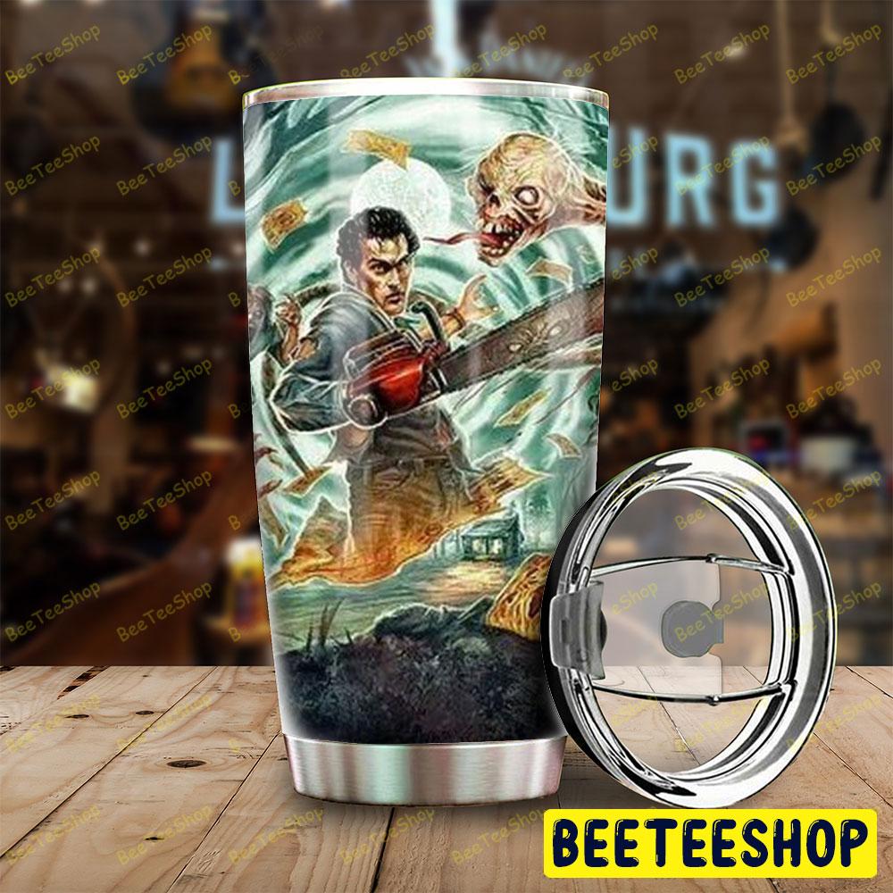 Green Style Ash Williams Evil Dead Ii Halloween Beeteeshop Tumbler