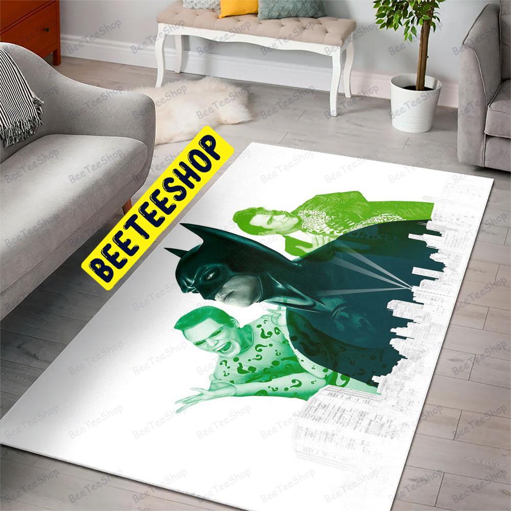 Green Style Batman Forever Halloween Beeteeshop Rug Rectangle