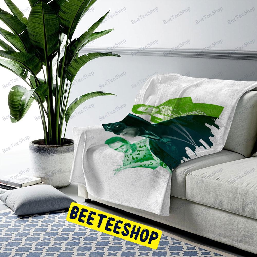 Green Style Batman Forever Halloween Beeteeshop US Cozy Blanket