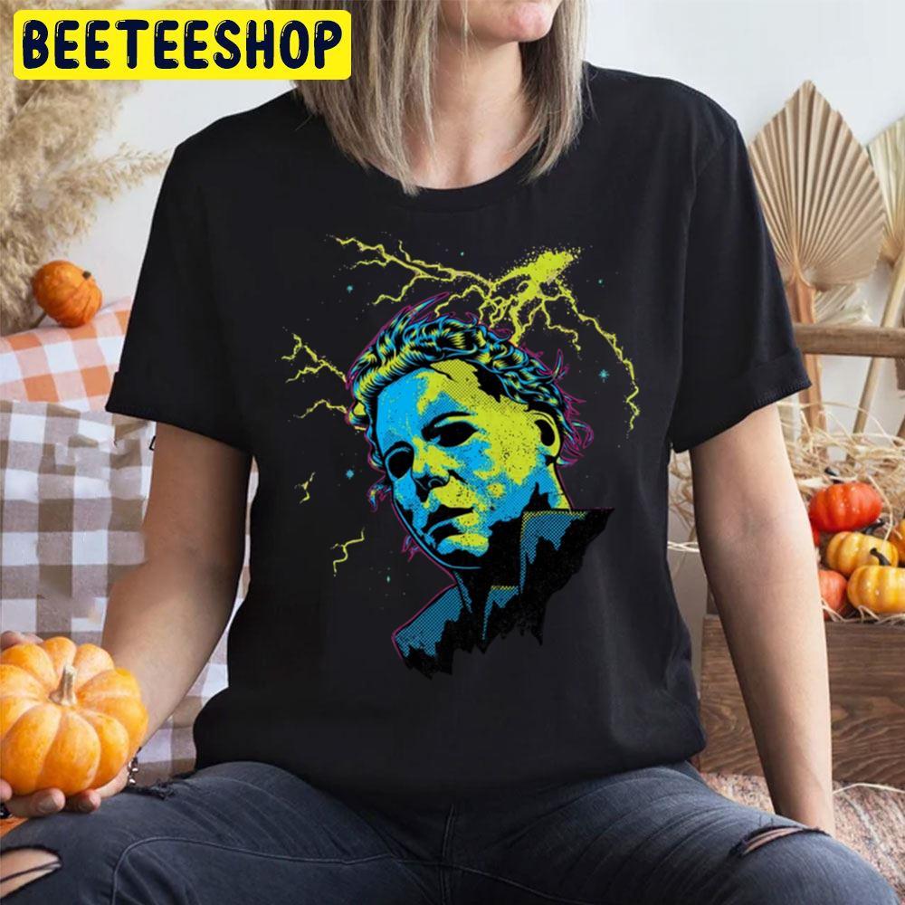 Green Style Michael Myers Halloween Beeteeshop Trending Unisex T-Shirt