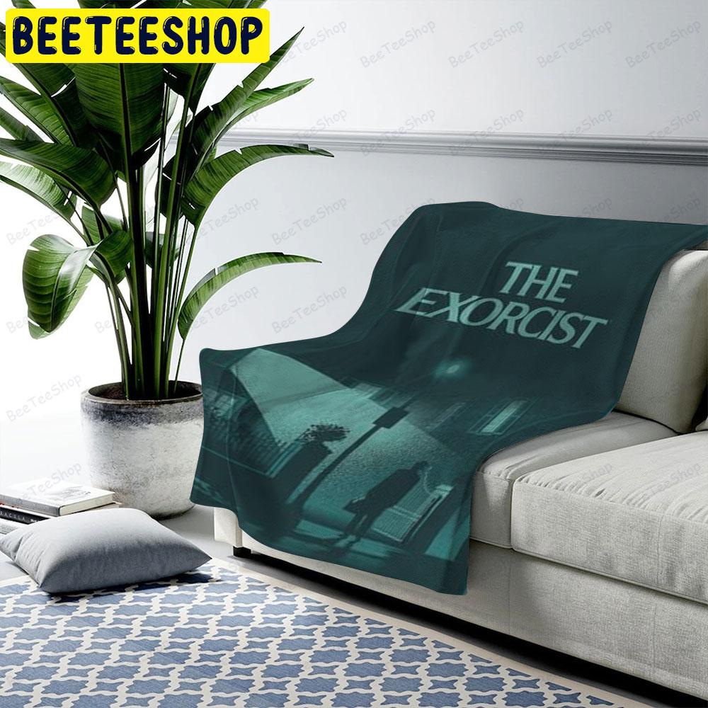 Green Style Movie The Exorcist Halloween Beeteeshop US Cozy Blanket