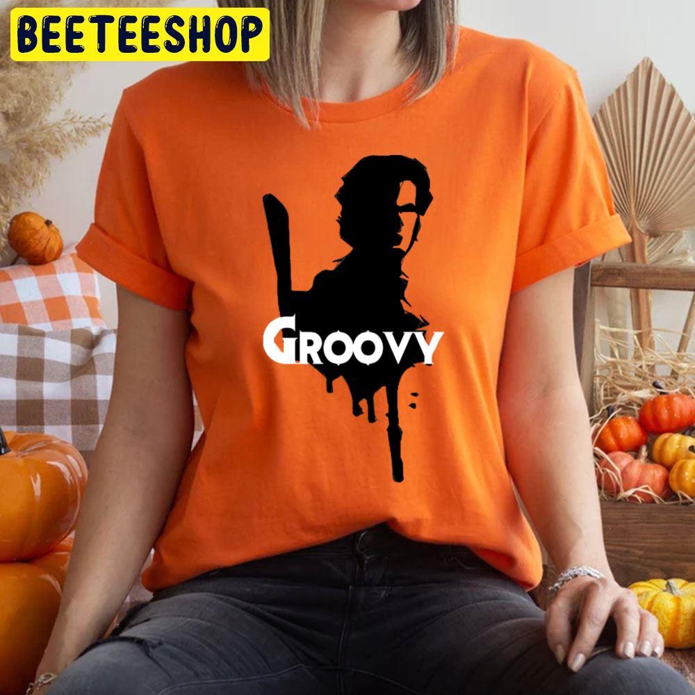 Groovy The Evil Dead Halloween Beeteeshop Trending Unisex T-Shirt