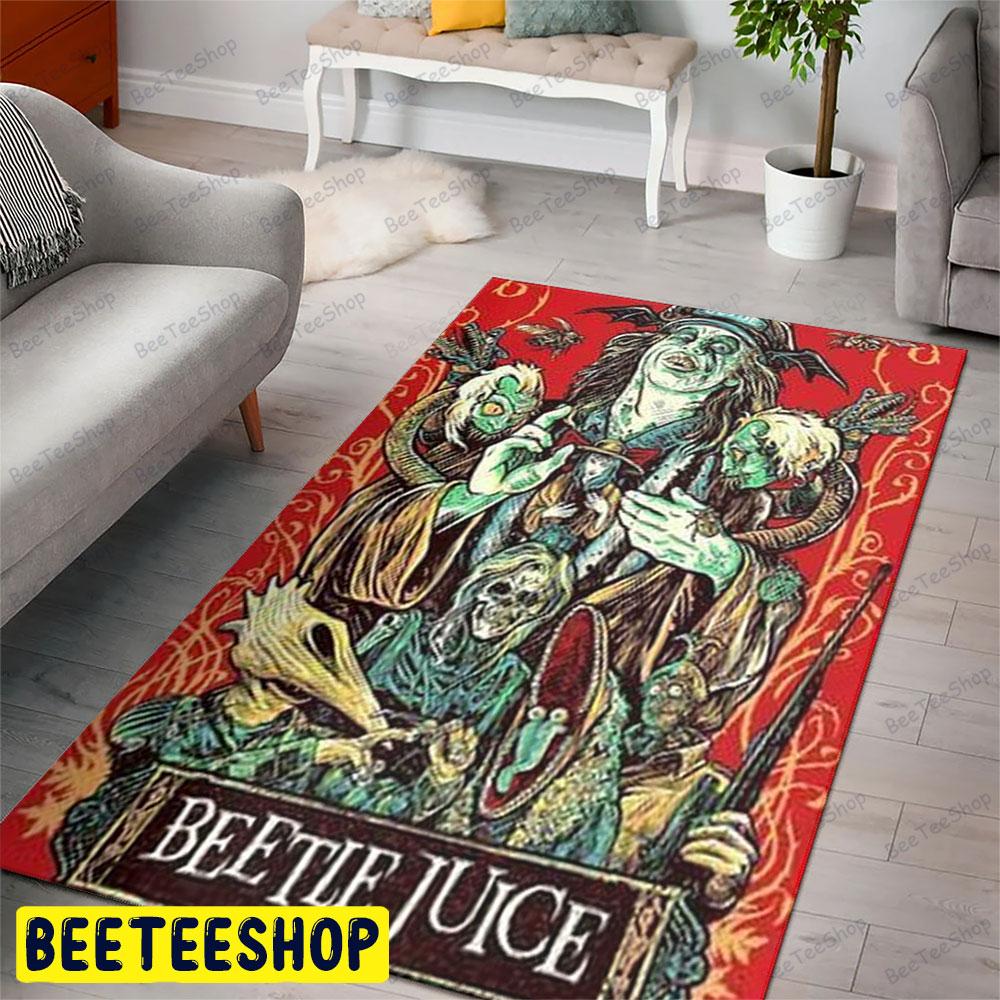 Halloween Beetlejuice Beeteeshop Rug Rectangle