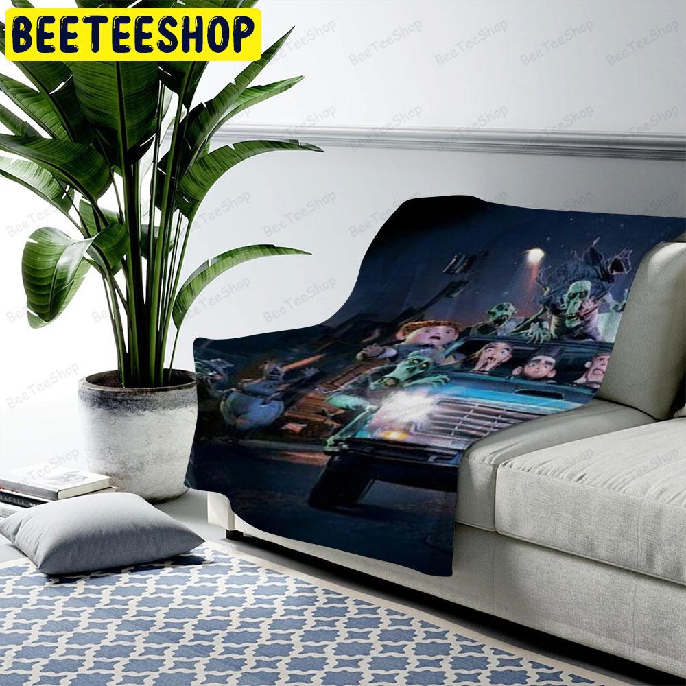 Halloween Car Paranorman Beeteeshop US Cozy Blanket