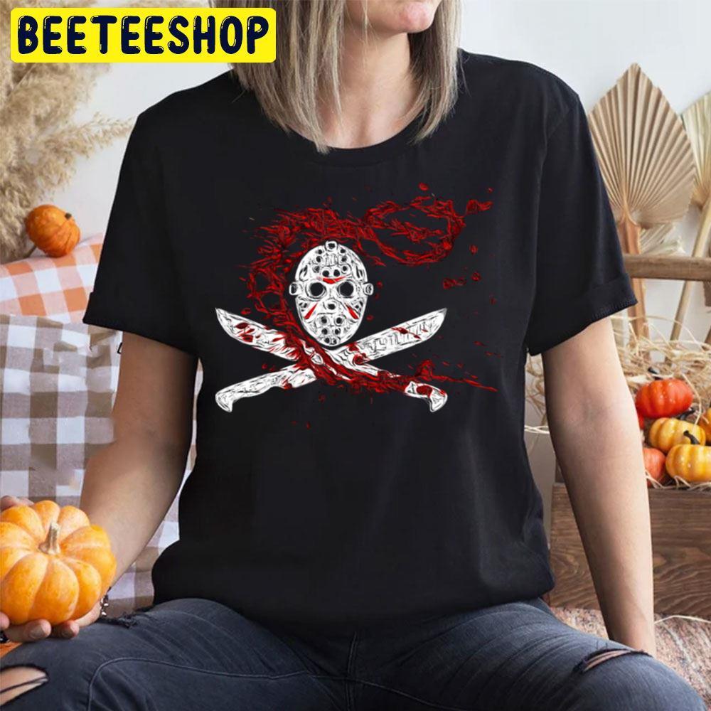 Halloween Cristal Lake Freddy Krueger Jason Voorhees Beeteeshop Trending Unisex T-Shirt