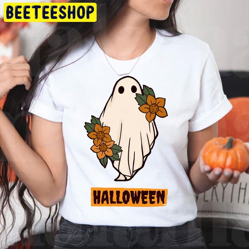 Halloween Ghostface Bloom Beeteeshop Trending Unisex T-Shirt