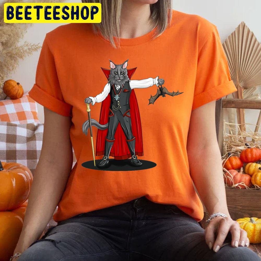 Halloween In Catsylvania Dracula Beeteeshop Trending Unisex T-Shirt