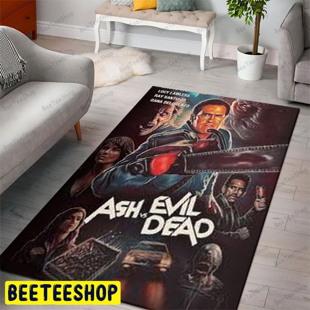 Halloween Movie Ash Vs Evil Dead Beeteeshop Rug Rectangle