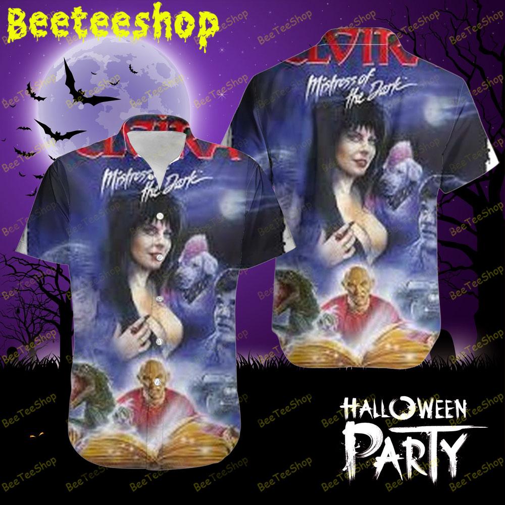 Halloween Movie Elvira Mistress Of The Dark Beeteeshop Hawaii Shirt