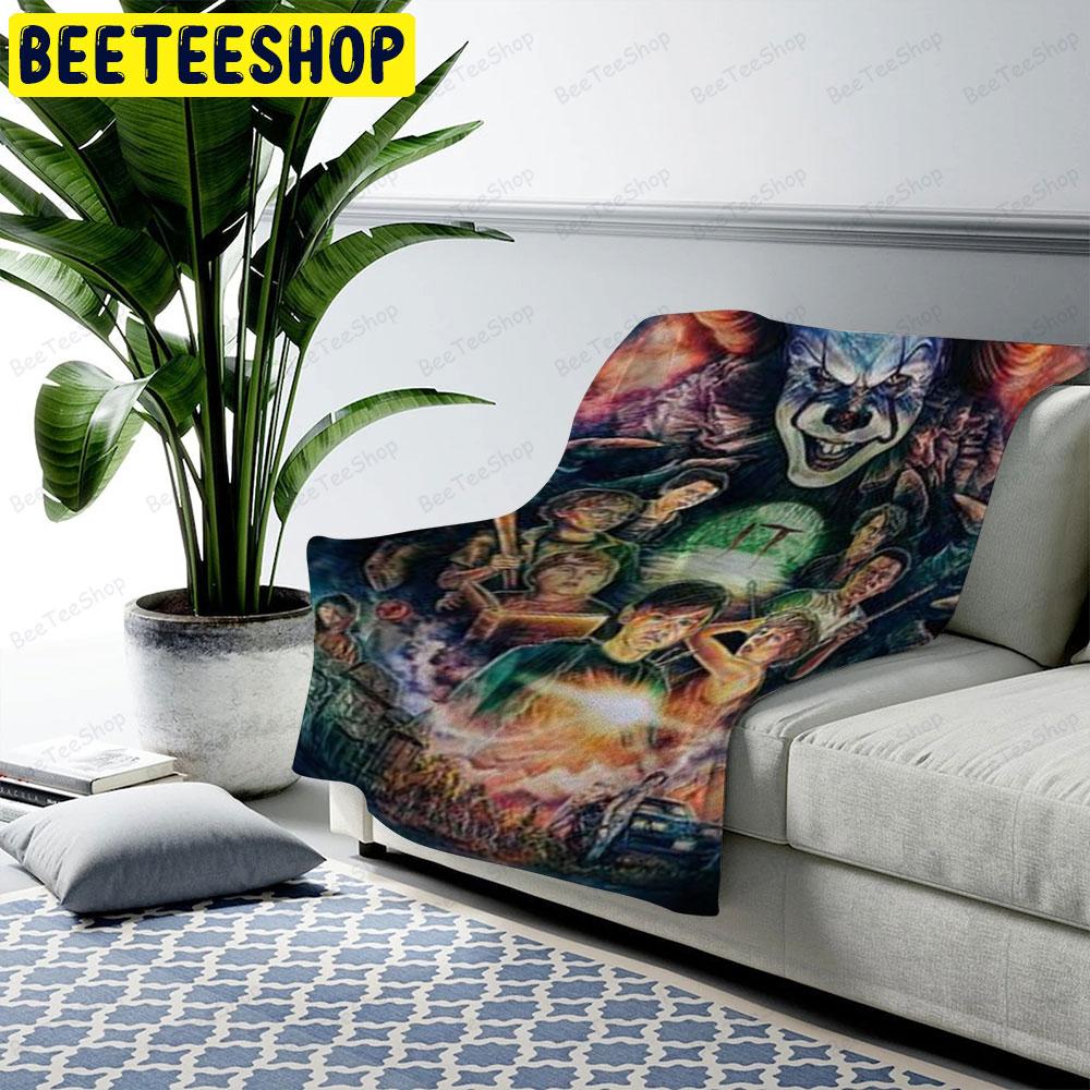 Halloween Movie It Beeteeshop US Cozy Blanket