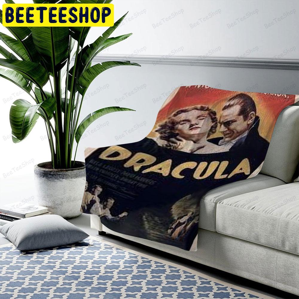 Halloween Movie Lugosi Dracula Beeteeshop US Cozy Blanket