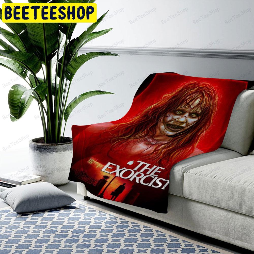 halloween movie The Exorcist Beeteeshop US Cozy Blanket