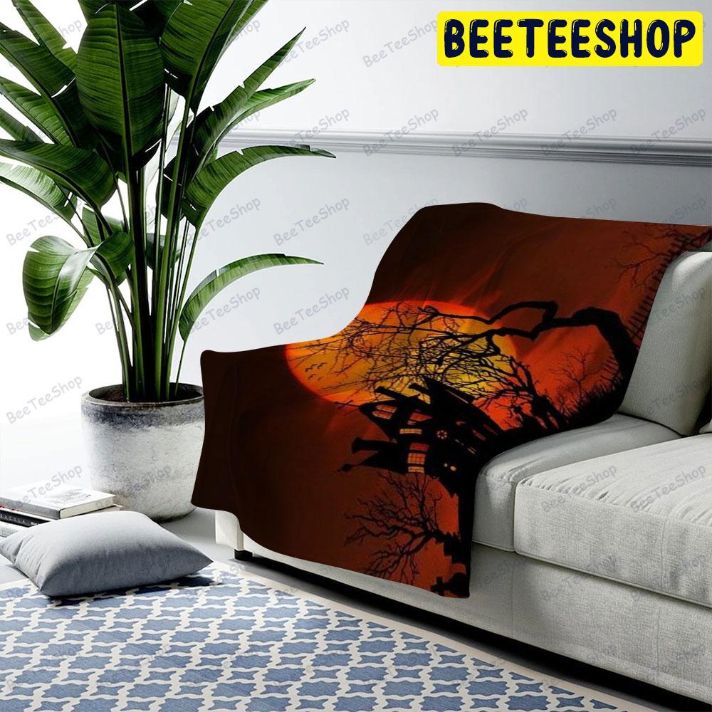 Halloween Pattern 315 Beeteeshop US Cozy Blanket