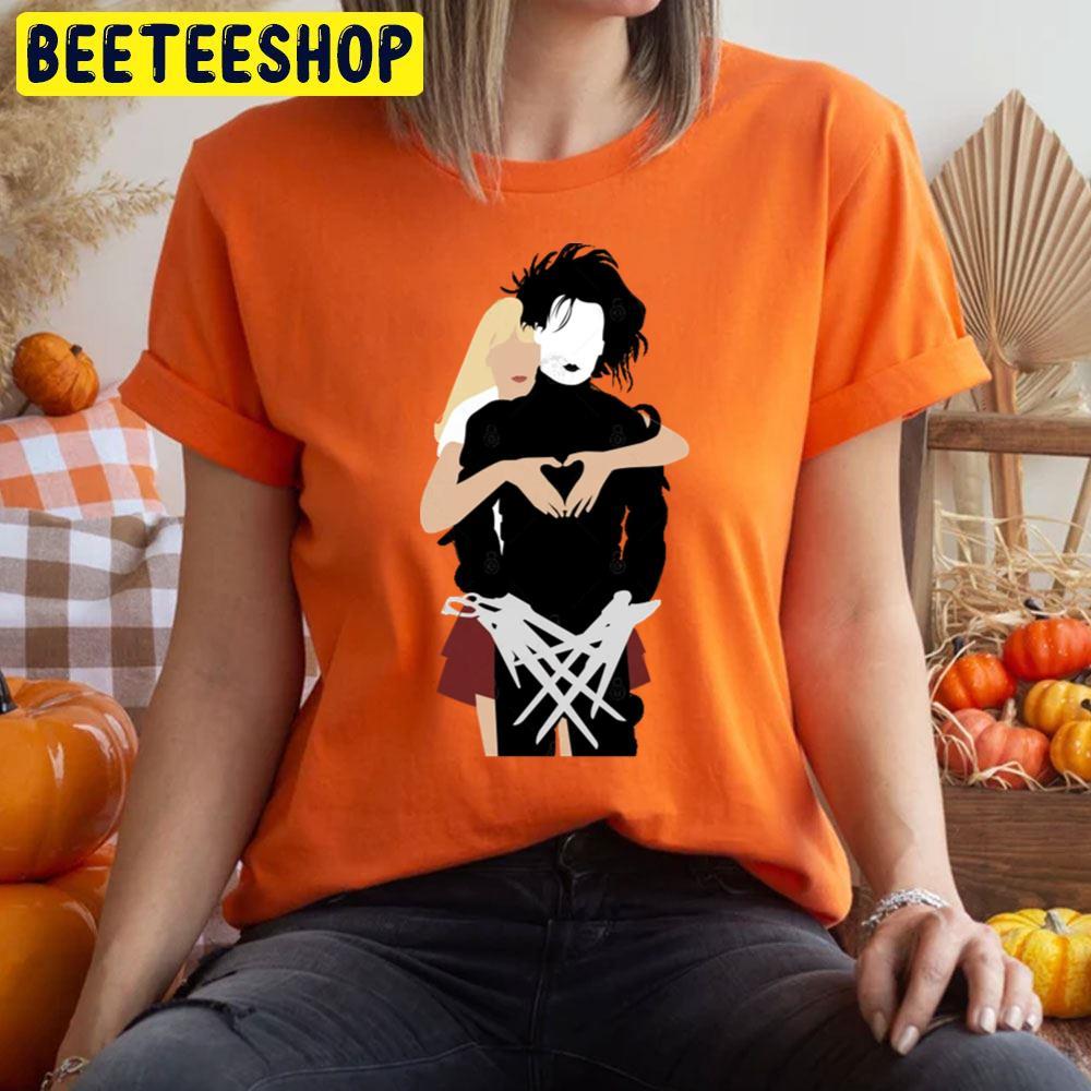 Hand Heart Edward Scissorhands Halloween Beeteeshop Trending Unisex T-Shirt