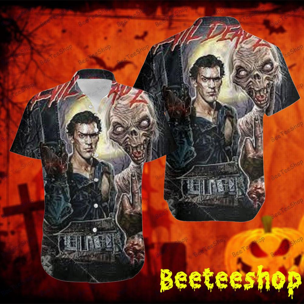 Handsome Ash Williams Evil Dead Ii Halloween Beeteeshop Hawaii Shirt