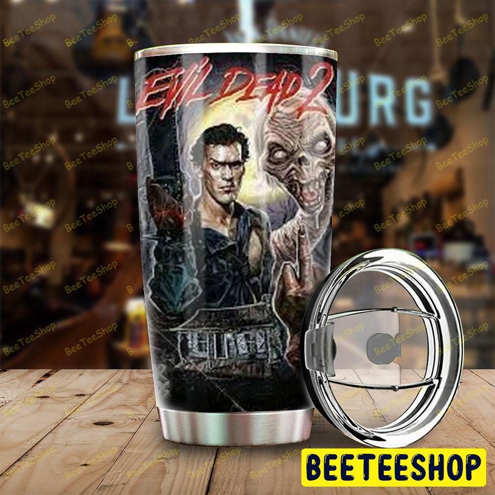 Handsome Ash Williams Evil Dead Ii Halloween Beeteeshop Tumbler