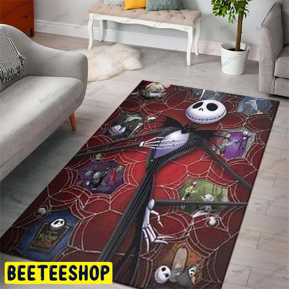 Handsome Jack Skellington The Nightmare Before Christmas Movie Halloween Beeteeshop Rug Rectangle