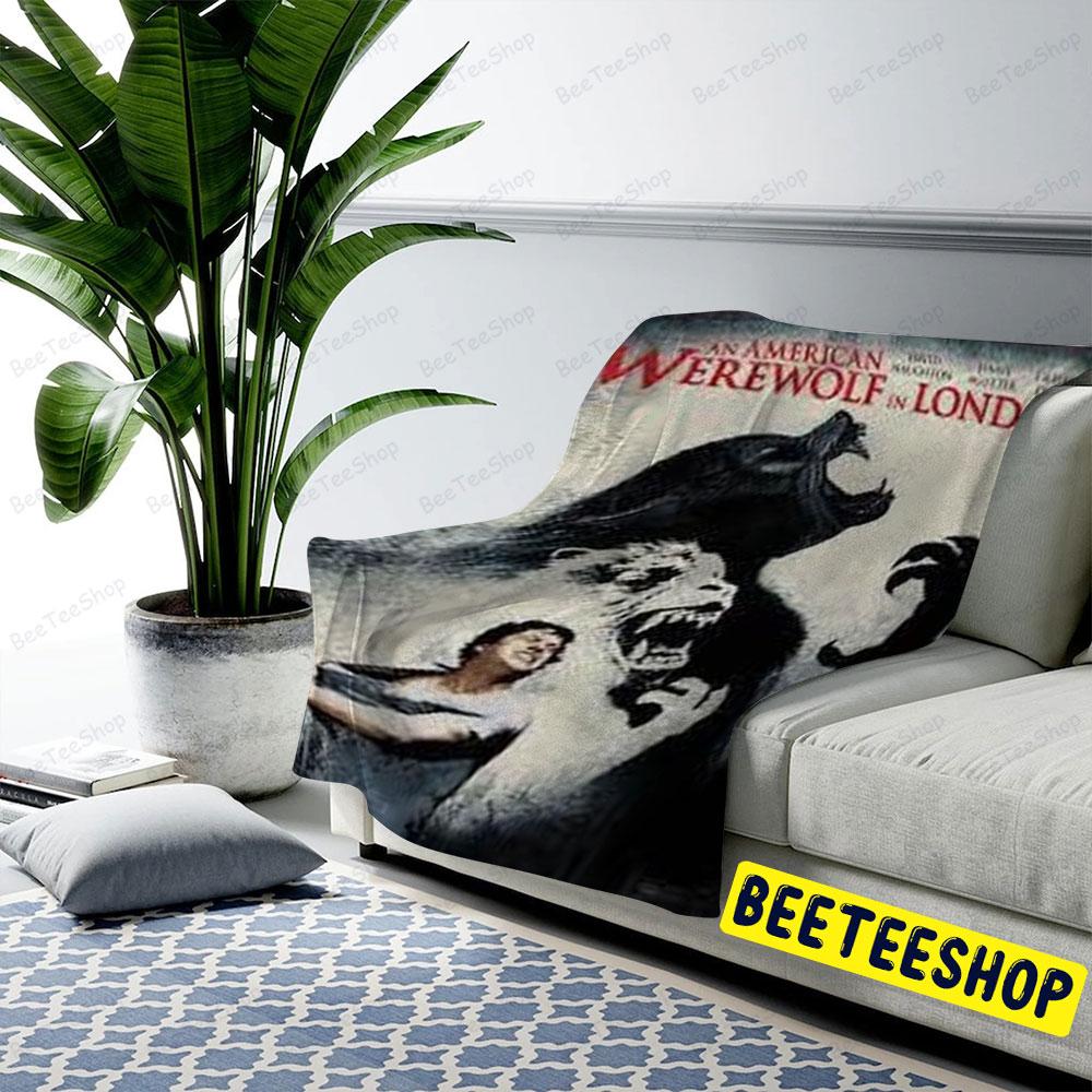 Handsome Movie An American Werewolf In London Halloween Beeteeshop US Cozy Blanket