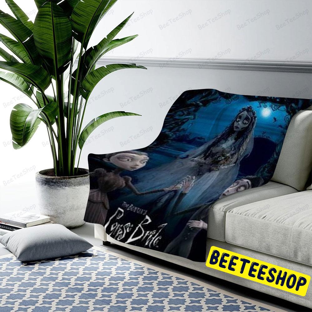 Happy Emily The Corpse Bride Halloween Beeteeshop US Cozy Blanket