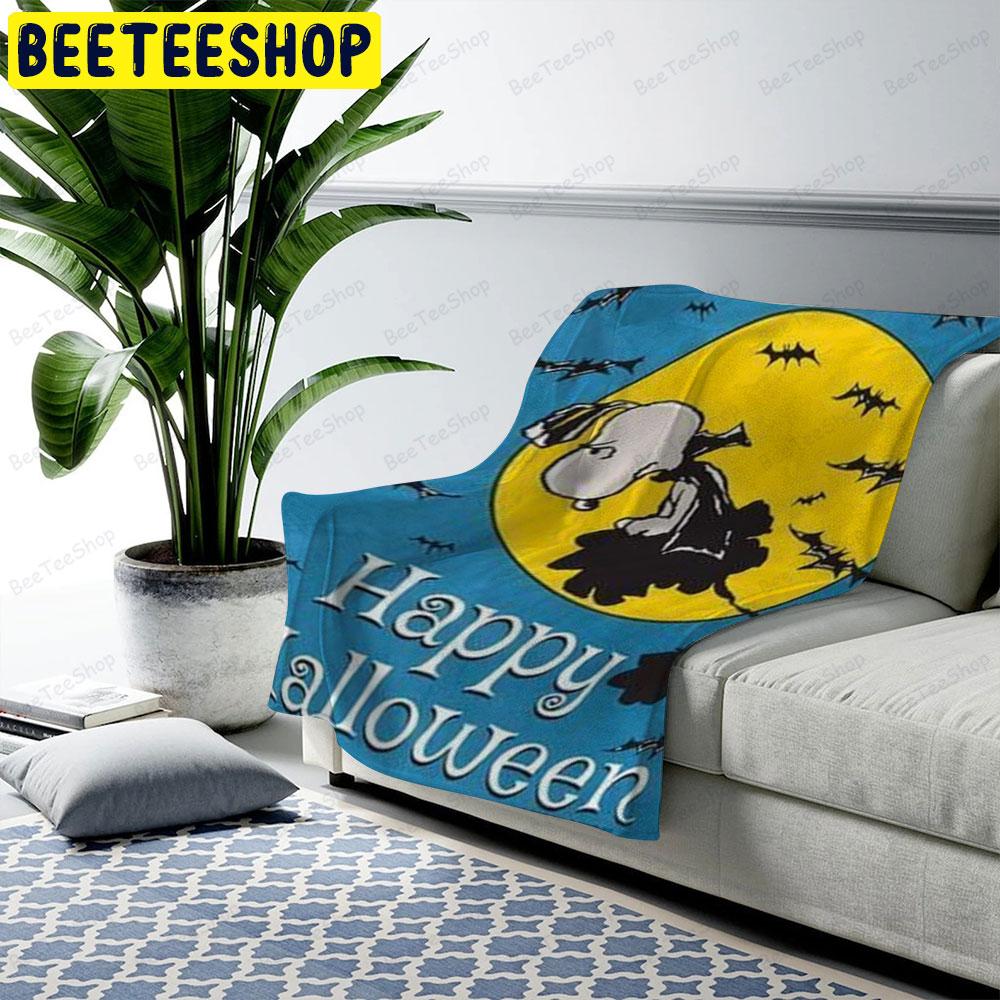 Happy Halloween It’s The Great Pumpkin Charlie Brown Beeteeshop US Cozy Blanket