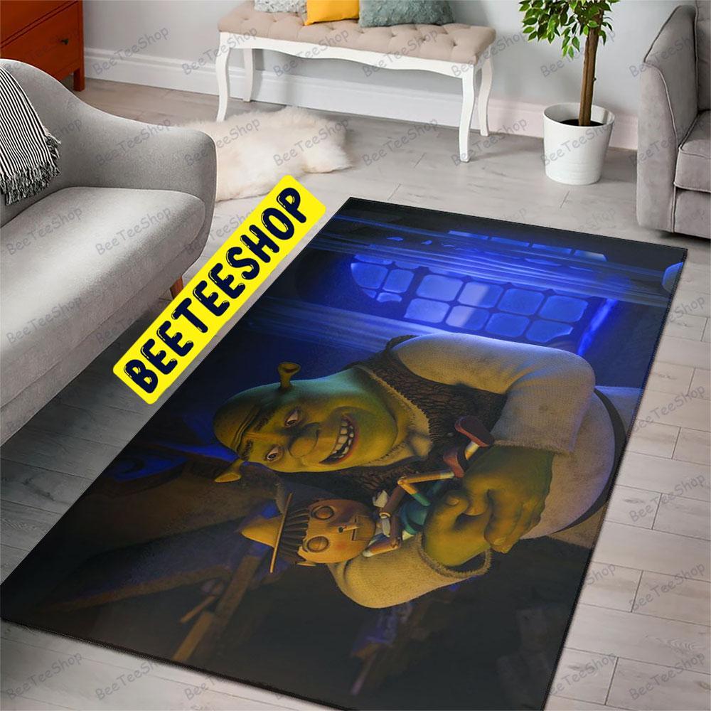 Happy Scared Shrekless Halloween Beeteeshop Rug Rectangle