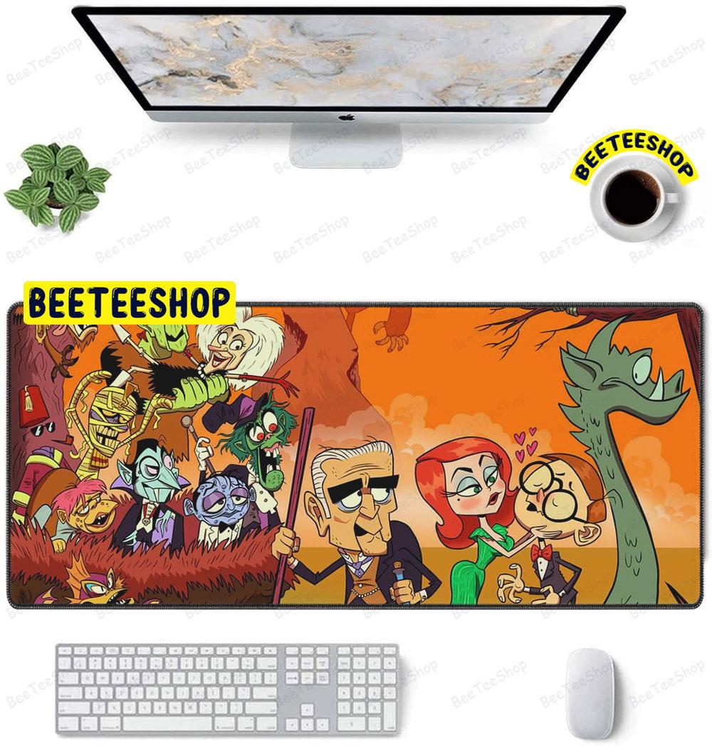 Happy Team Mad Monster Party Halloween Beeteeshop Mouse Pad