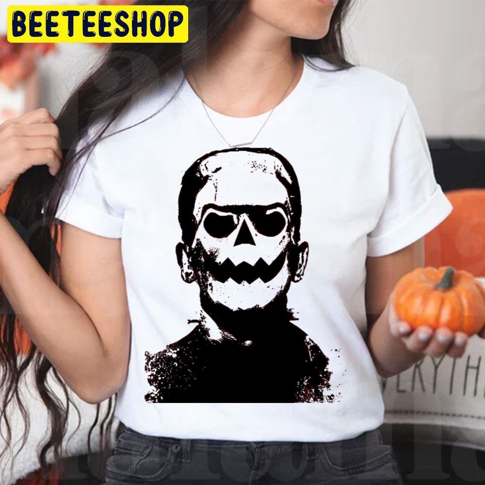 Hate The Living Frankenstein Halloween Beeteeshop Trending Unisex T-Shirt